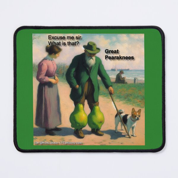 Item preview, Great Pear Of Knees, Great Pair Of Knees ,And Great Pyrenees designed and sold by Rick London Gifts.