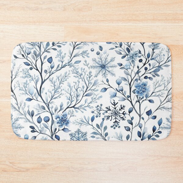 Item preview, Blue flowers on a white background.Field of flowers.Floral pattern. designed and sold by MagelliShop.