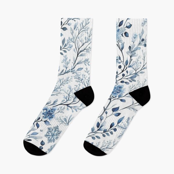 Item preview, Blue flowers on a white background.Field of flowers.Floral pattern. designed and sold by MagelliShop.