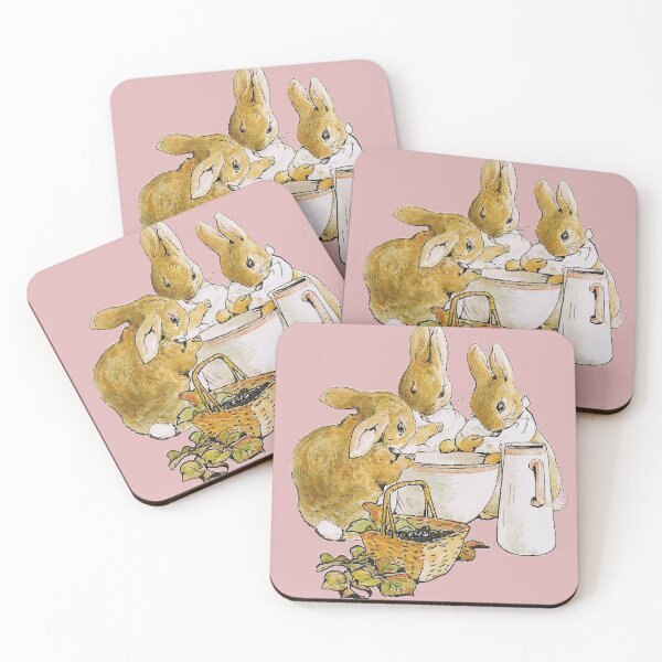 Item preview, Flopsy, Mopsy and Cotton-tail Have Supper - Beatrix Potter designed and sold by forgottenbeauty.