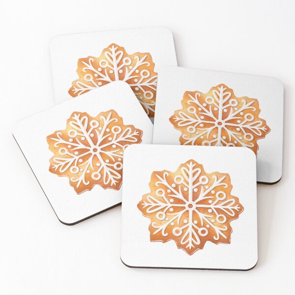 Item preview, Gingerbread Snowflake Cookie designed and sold by AquariusGems.