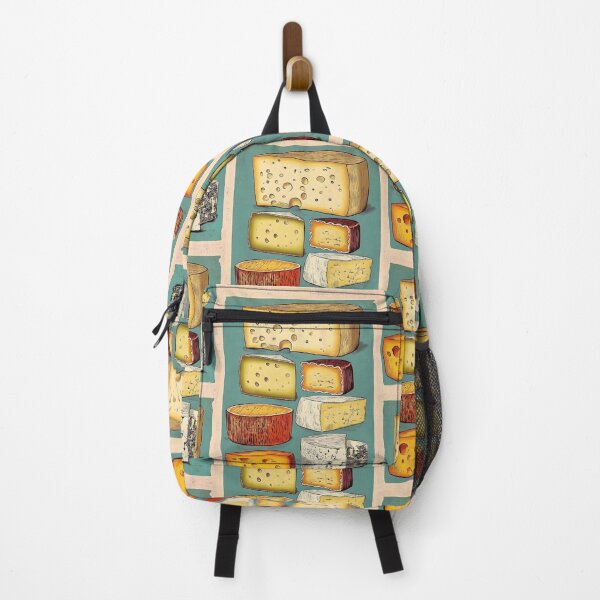 Item preview, Cheese Assortment - A Colorful Display of Texture and Flavor Variety: Brie, Swiss Cheese, Camembert, Blue Cheese and More designed and sold by OlfactoART Studio.