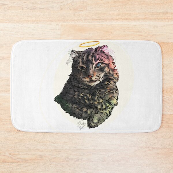 Item preview, Over the raindbow bridge - tabby cat : rescue cat designed and sold by Made-by-Anxiety.