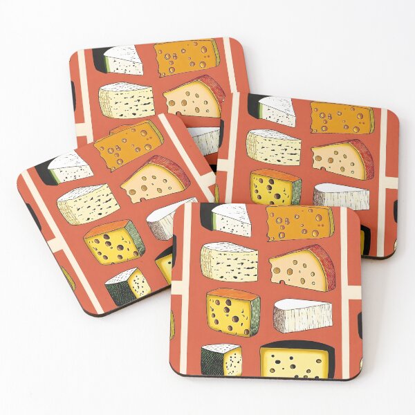 Item preview, Farm Fresh Cheese Collection - A Colorful Display of Varied Textures and Flavors designed and sold by OlfactoART Studio.
