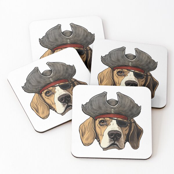 Item preview, Pirate Beagle Dog designed and sold by whyitsme.