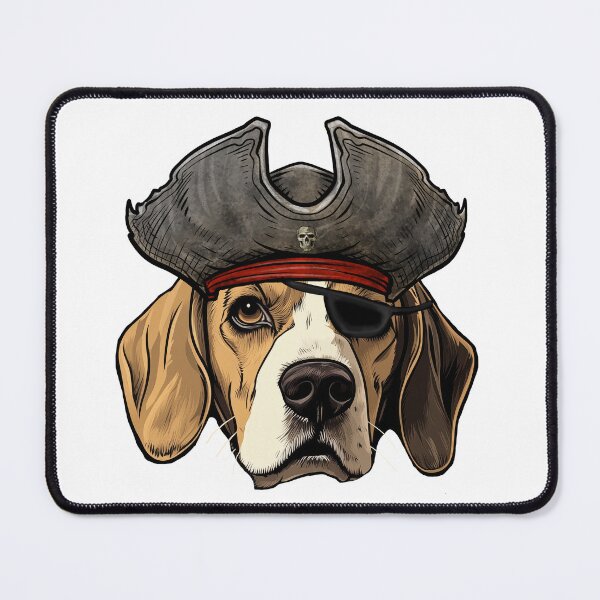 Item preview, Pirate Beagle Dog designed and sold by whyitsme.