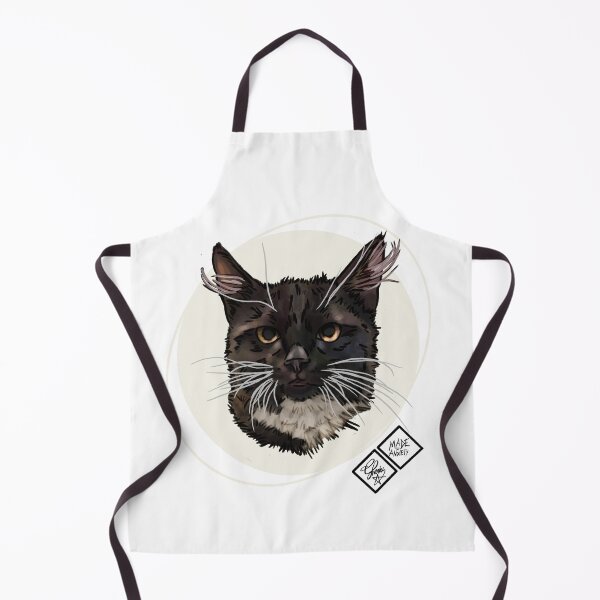Item preview, Boo the cat found on halloween: Rescue cat designed and sold by Made-by-Anxiety.