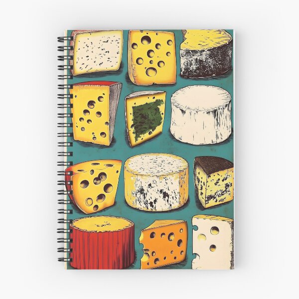 Item preview, Farm Fresh Cheese Selection - Healthy, Protein-Rich Varieties Showcased in Vibrant Colors designed and sold by OlfactoART Studio.