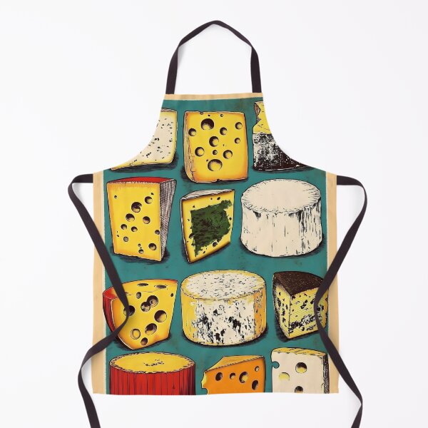 Item preview, Farm Fresh Cheese Selection - Healthy, Protein-Rich Varieties Showcased in Vibrant Colors designed and sold by OlfactoART Studio.