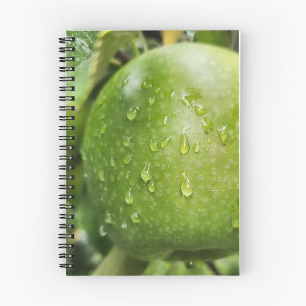 Item preview, Winter rain on a granny smith apple. designed and sold by Ram-studios.