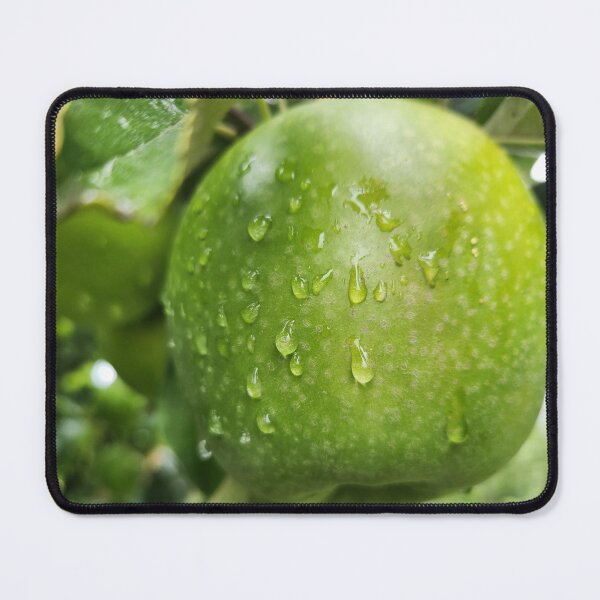 Item preview, Winter rain on a granny smith apple. designed and sold by Ram-studios.