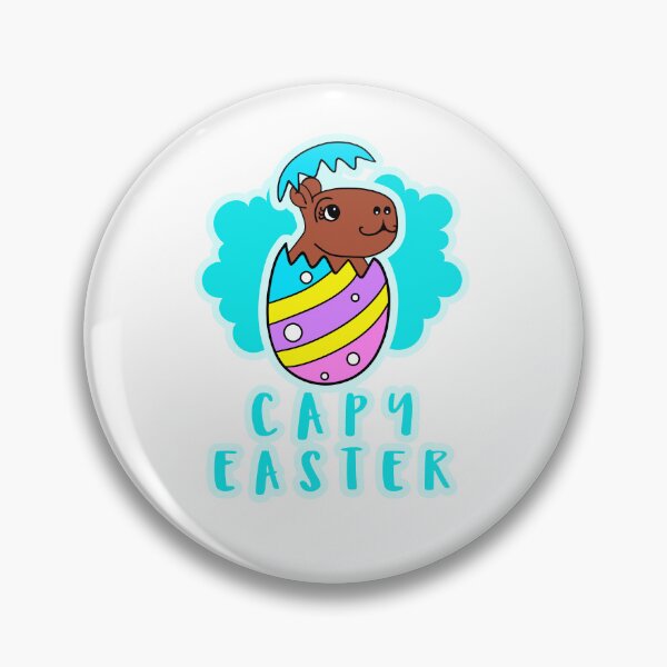 Item preview, Easter Humor Capybara designed and sold by Sartoris Art.