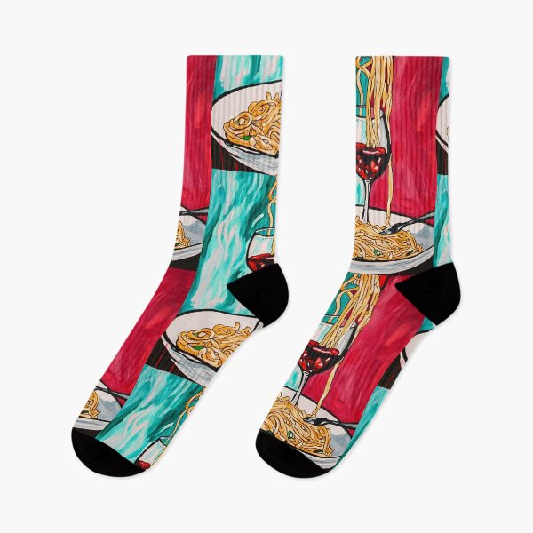 Item preview, Red Wine and Italian Spaghetti Playful Noodles and Vibrant Background Generative AI Digital Abstract Art designed and sold by OlfactoART Studio.