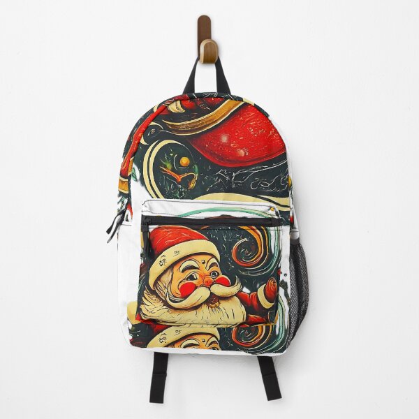Item preview, Santa Claus Riding Sleigh , Christmas Themed Graphic , Holiday Santa Sled Design , Festive Santa Art designed and sold by Indyadizine.
