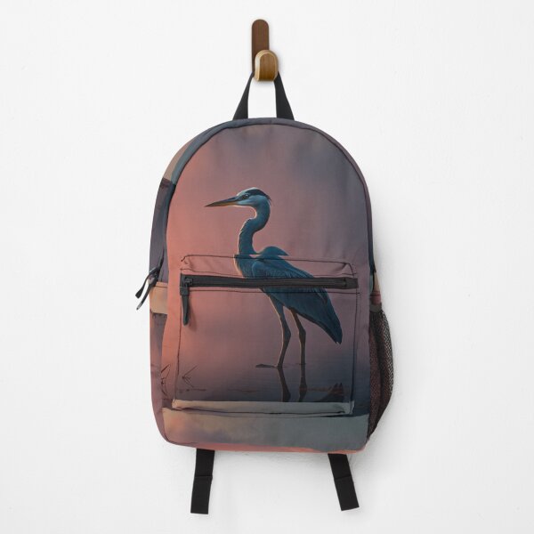 Item preview, Great Blue Heron at Sunset designed and sold by Skye Ryan-Evans.