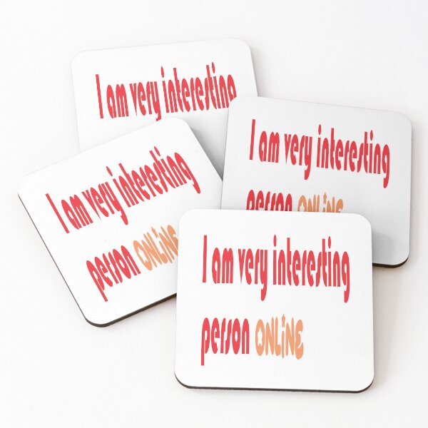 Item preview, I am very interesting person online. designed and sold by IVEKDESIGN.