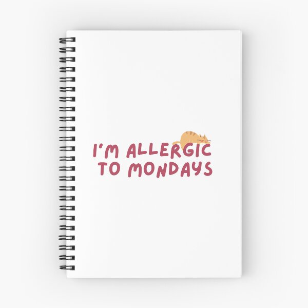 Item preview, I'm Allergic To Mondays | Monday Blues  designed and sold by PrintEveryday.