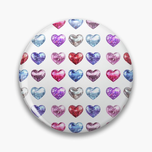 Item preview, Heart Disco Balls designed and sold by CreatedbyKandJ.