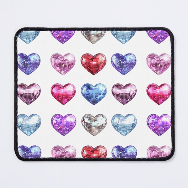 Item preview, Heart Disco Balls designed and sold by CreatedbyKandJ.