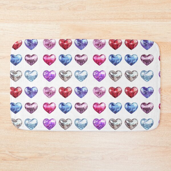 Item preview, Heart Disco Balls designed and sold by CreatedbyKandJ.