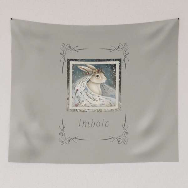 Item preview, Imbolc Rabbit - Celtic Pagan Spring Celebration Design designed and sold by MissMutsie.