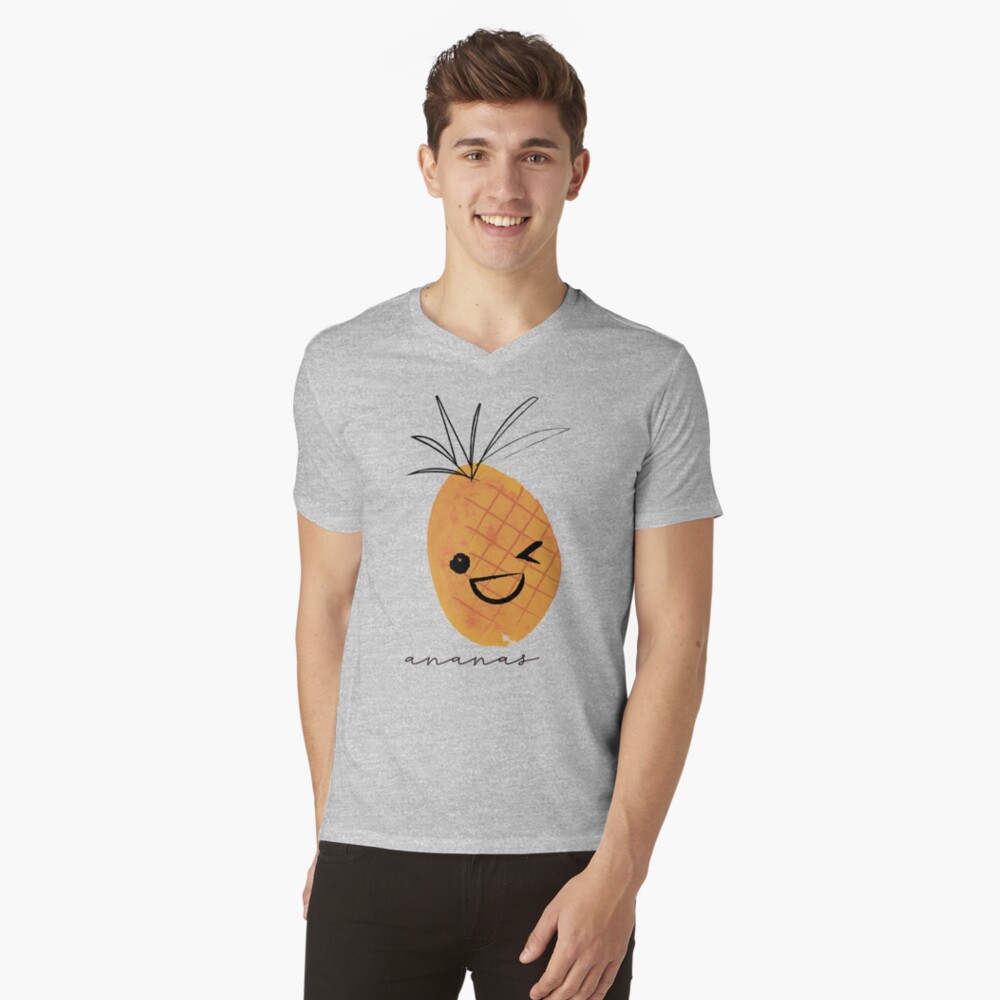 Item preview, V-Neck T-Shirt designed and sold by HoopandHoller.