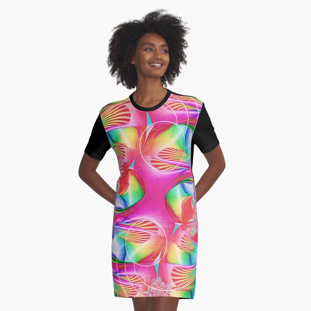 Item preview, Graphic T-Shirt Dress designed and sold by blackhalt.
