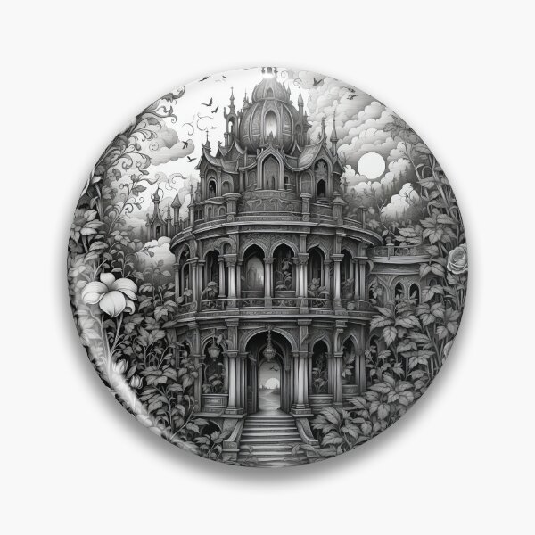 Item preview, Victorian Temple Gothic Style designed and sold by Printicato.