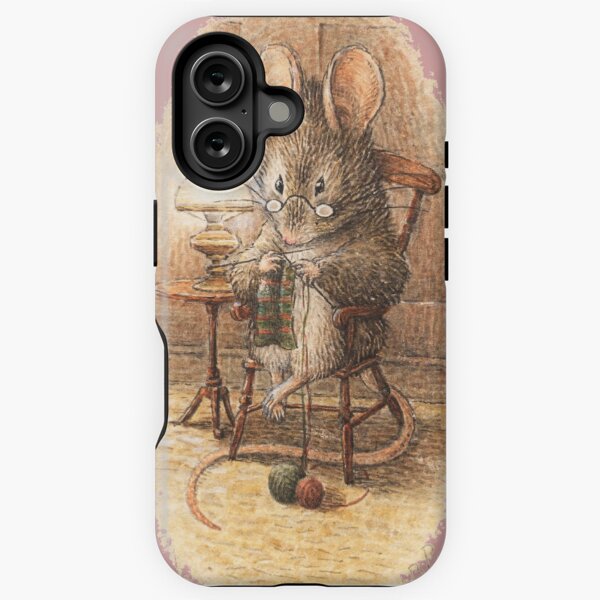 Item preview, Knitting Mouse - Beatrix Potter designed and sold by forgottenbeauty.