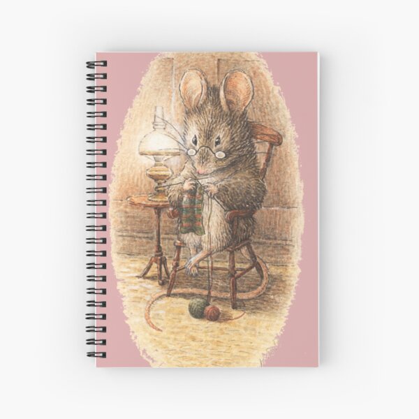 Item preview, Knitting Mouse - Beatrix Potter designed and sold by forgottenbeauty.