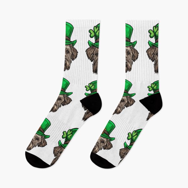 Item preview, Funny St Patricks Day Irish Wolfhound Dog designed and sold by whyitsme.