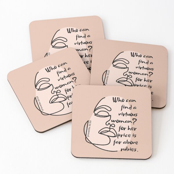 Item preview, Proverbs 31:10 - Who Can Find A Virtuous Woman? designed and sold by Nancyanna.