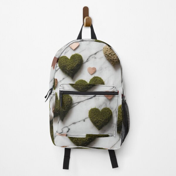Item preview, Moss Hearts on Marble Countertop Design designed and sold by Slick-Waffles.