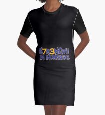 S7R3NGTH IN NUMBERS Graphic T-Shirt Dress