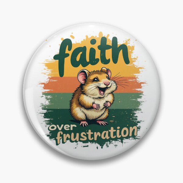 Artikelvorschau, Glaube statt Frustration, süße Hamsterkunst entworfen und verkauft von Faithloveshop.