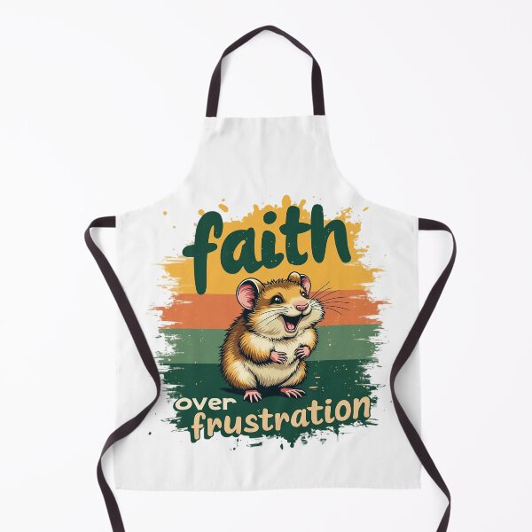 Item preview, Faith Over Frustration, Cute Hamster Art designed and sold by Faithloveshop.