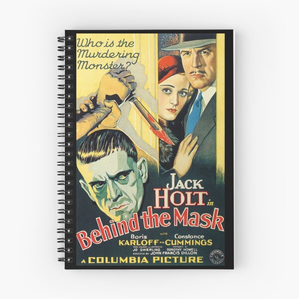 Item preview, Behind the Mask (1932) | Vintage Horror Film Design designed and sold by Mark Mentzer.