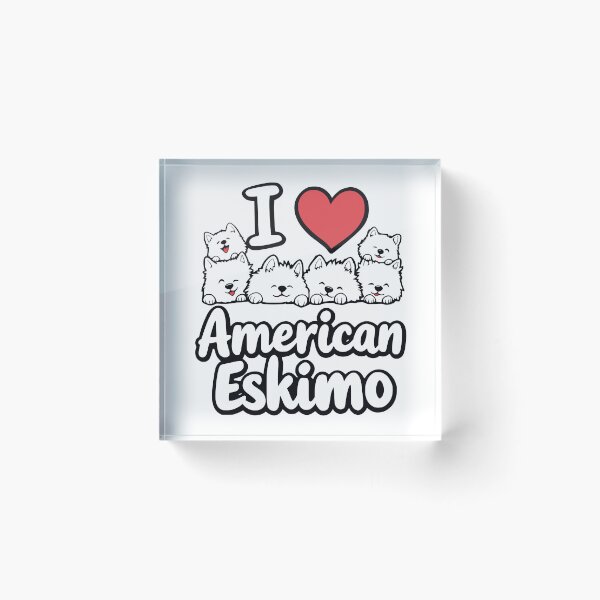 Item preview, I love American Eskimo designed and sold by Dago345.