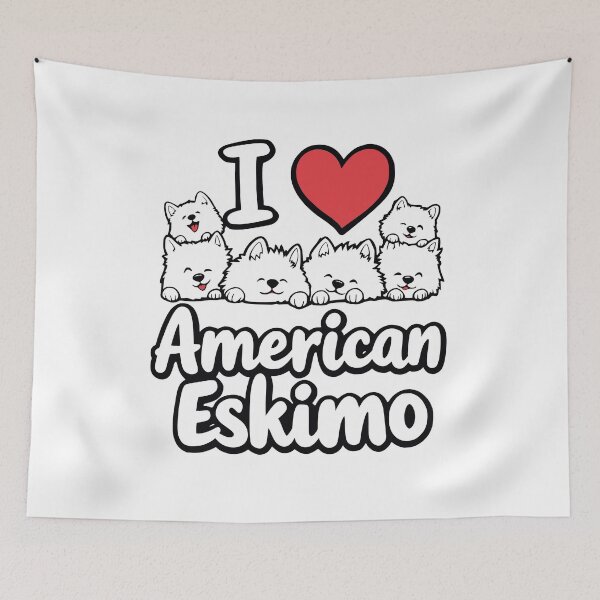 Item preview, I love American Eskimo designed and sold by Dago345.