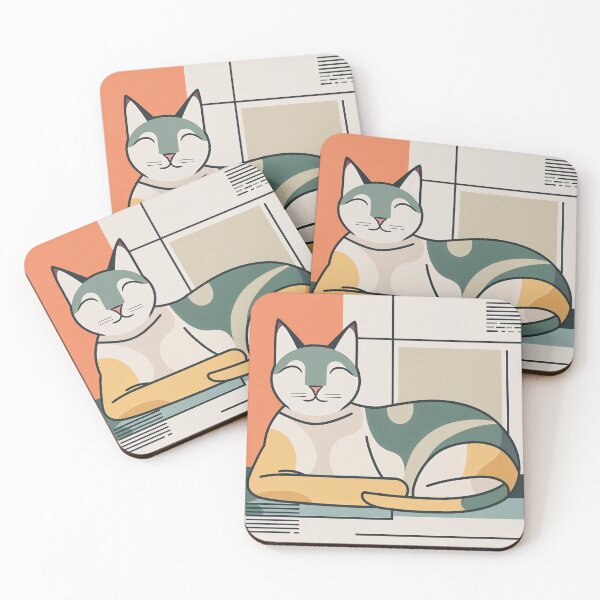 Item preview, Cute cat relax beautiful animal aesthetic cool portrait designed and sold by anrecat.