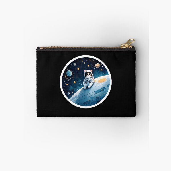 Item preview, CAT-STELLATION Cute Cat-stronaut Sitting On Rocket Ship designed and sold by Lithuane.