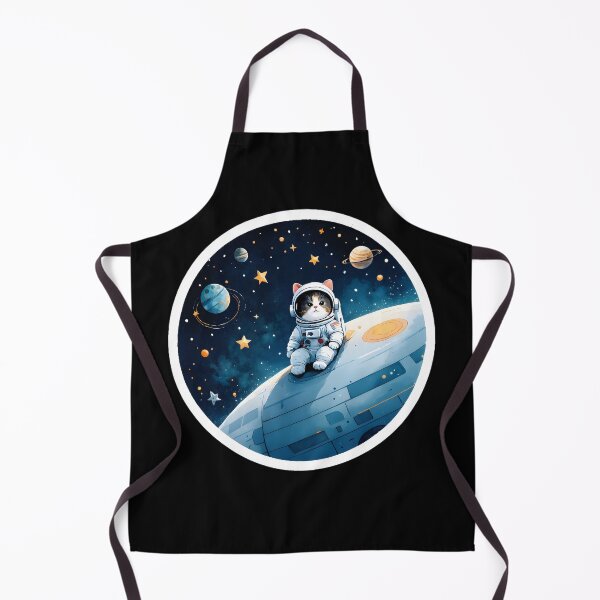Item preview, CAT-STELLATION Cute Cat-stronaut Sitting On Rocket Ship designed and sold by Lithuane.
