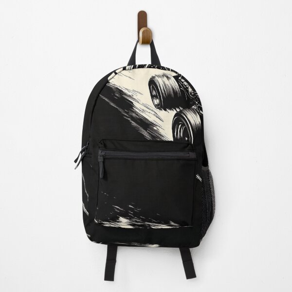 Item preview, black and white design of racing old car designed and sold by javierparra.