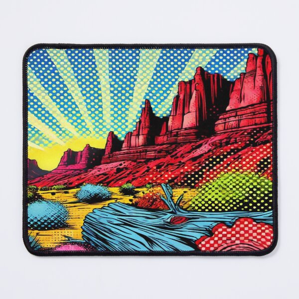Item preview, Log canyon cliff  cartoon Styled 3D pop art designed and sold by Iainmcdowell.