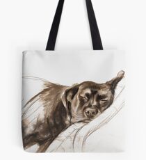 "Dog tails" by Maxime Xavier Tote Bag