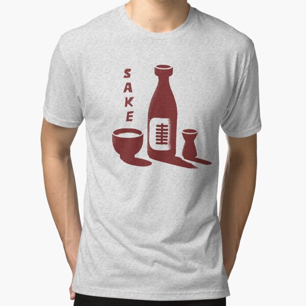 Item preview, Classic Japanese Sake T Shirt designed and sold by Silent-Creek.