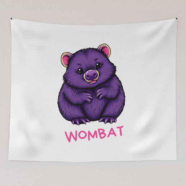 Item preview, Purple Wombat designed and sold by pUNKnown.