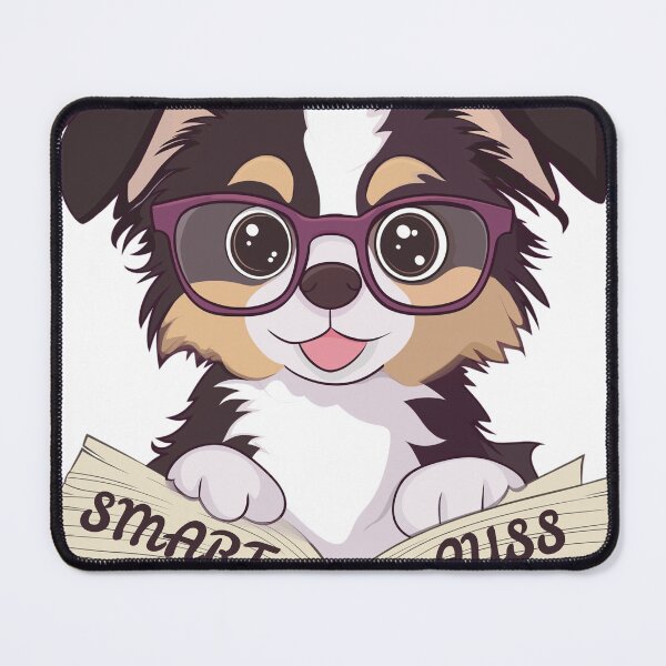 Item preview, Smart Auss, Funny Australian Shepherd Graphic designed and sold by Jsprater.