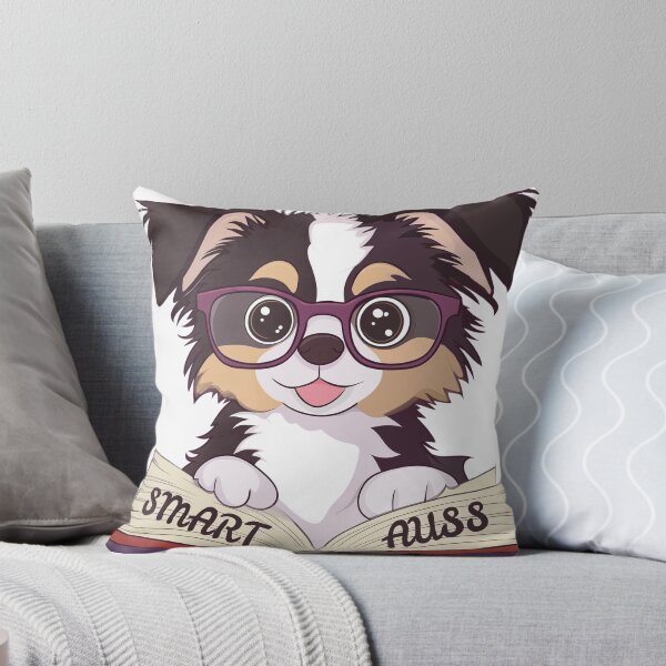 Item preview, Smart Auss, Funny Australian Shepherd Graphic designed and sold by Jsprater.