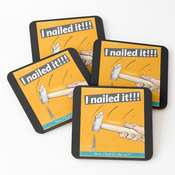 Item preview, I nailed it!!! designed and sold by zeleartist.
